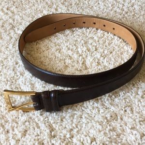 Brown Leather Belt